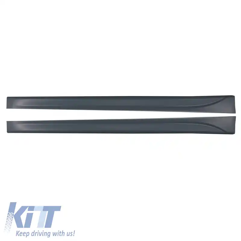 Praguri laterale potrivite pentru BMW 3 F30 11-19 M-Tech Look din plastic ABS 2 buc-image-6307171