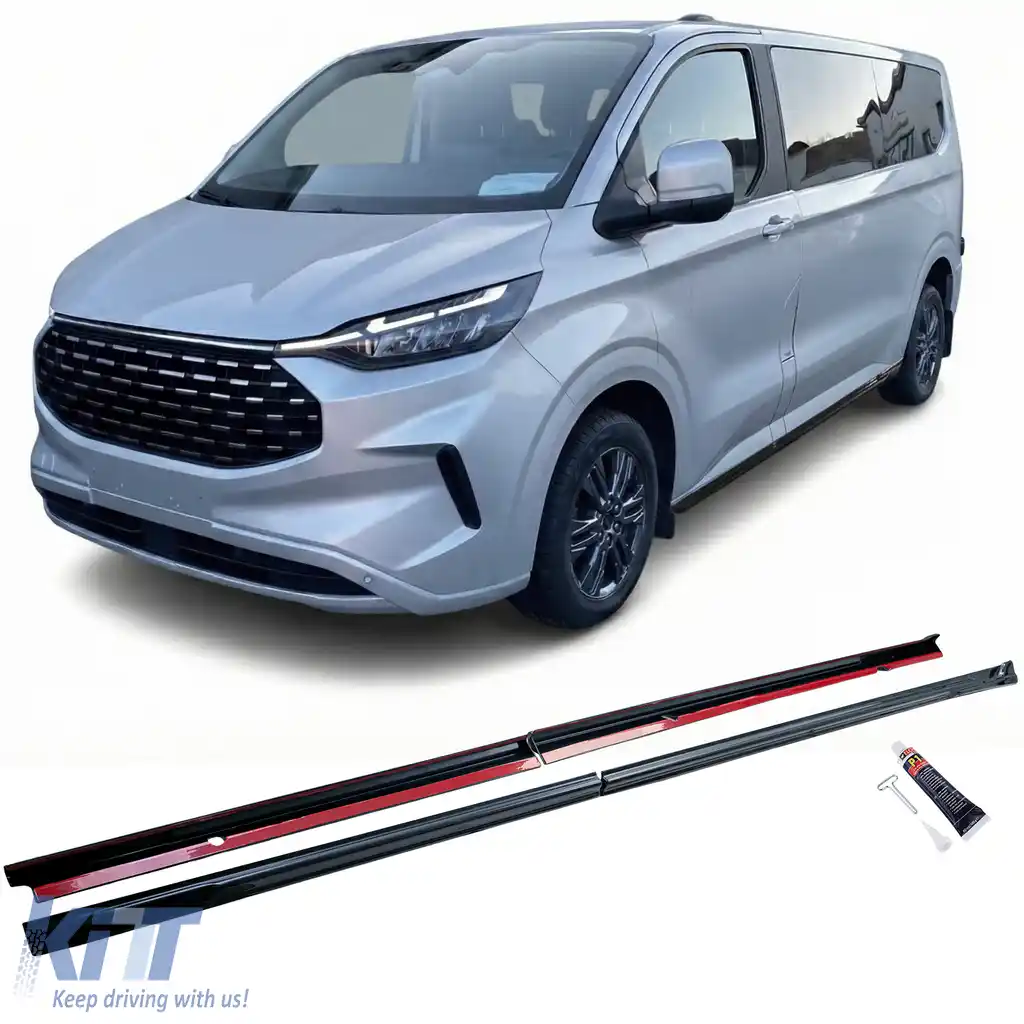 Praguri laterale potrivite pentru Ford Tourneo Transit Custom cu ampatament lung de 23 L2