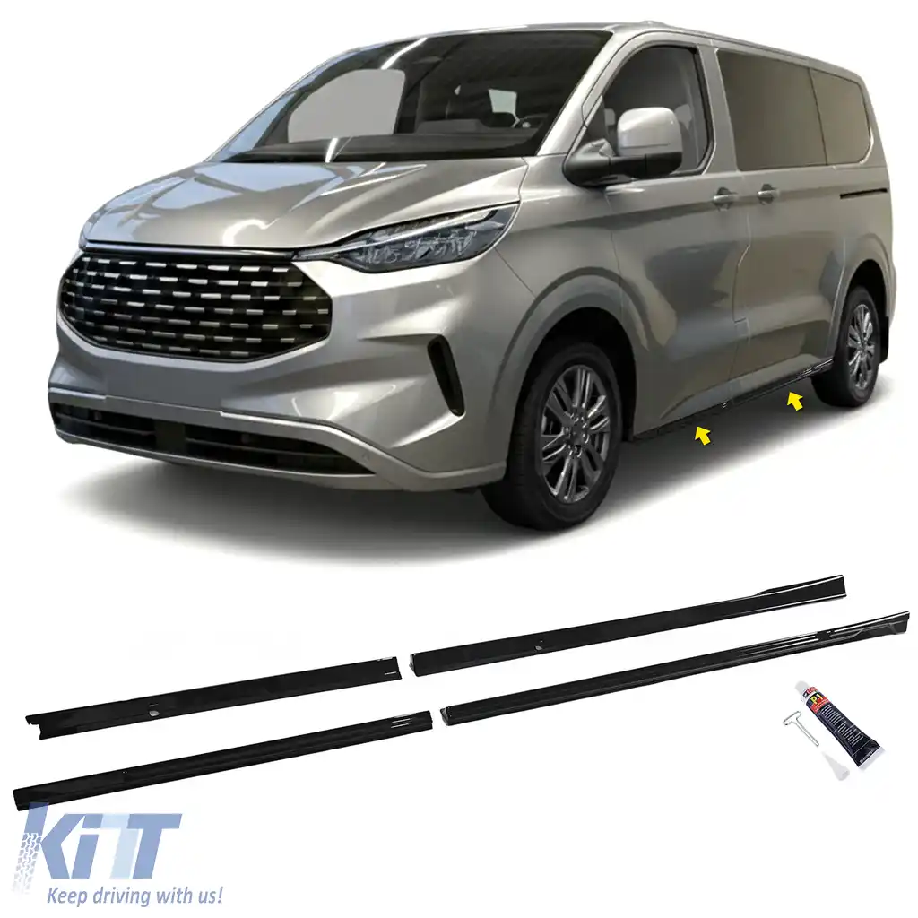 Praguri laterale potrivite pentru Ford Tourneo Transit Custom din 23 L1 cu ampatament scurt