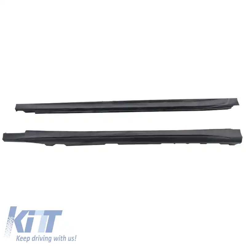 Praguri laterale potrivite pentru Mercedes-Benz A-Class W177 19+ Hatchback A Design Line Look din plastic ABS 2 buc.-image-6308779