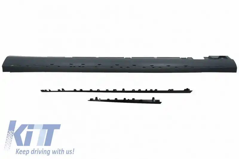 Praguri laterale potrivite pentru Mercedes-Benz E-Class W213 / S213 16-22 A Design 63s Look Black Edition-image-6323776