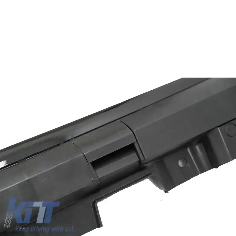 Praguri laterale potrivite pentru Mercedes S-Class W222 13-17 Facelift Versiune lungă Negru cu detalii negre Pachet Night Design A Aspect 63 2 buc-image-6321436