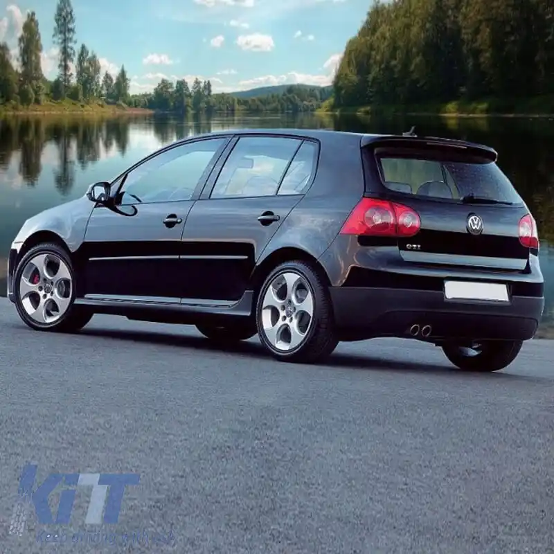 Praguri laterale potrivite pentru VW Golf V (5) 03-08 GTI/R32 Look din plastic ABS 2 buc-image-6299192