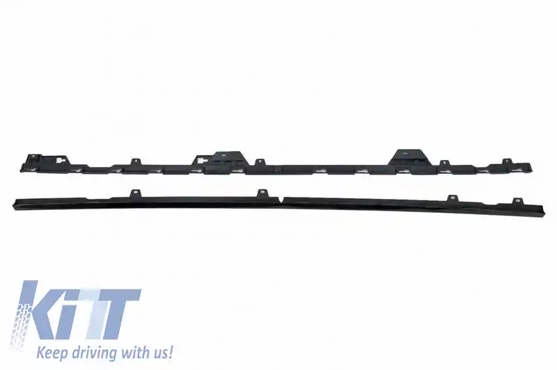 Praguri laterale potrivite pentru VW Golf VII (7 & 7.5) 12-20 R Look din plastic ABS 2 buc.-image-6315434