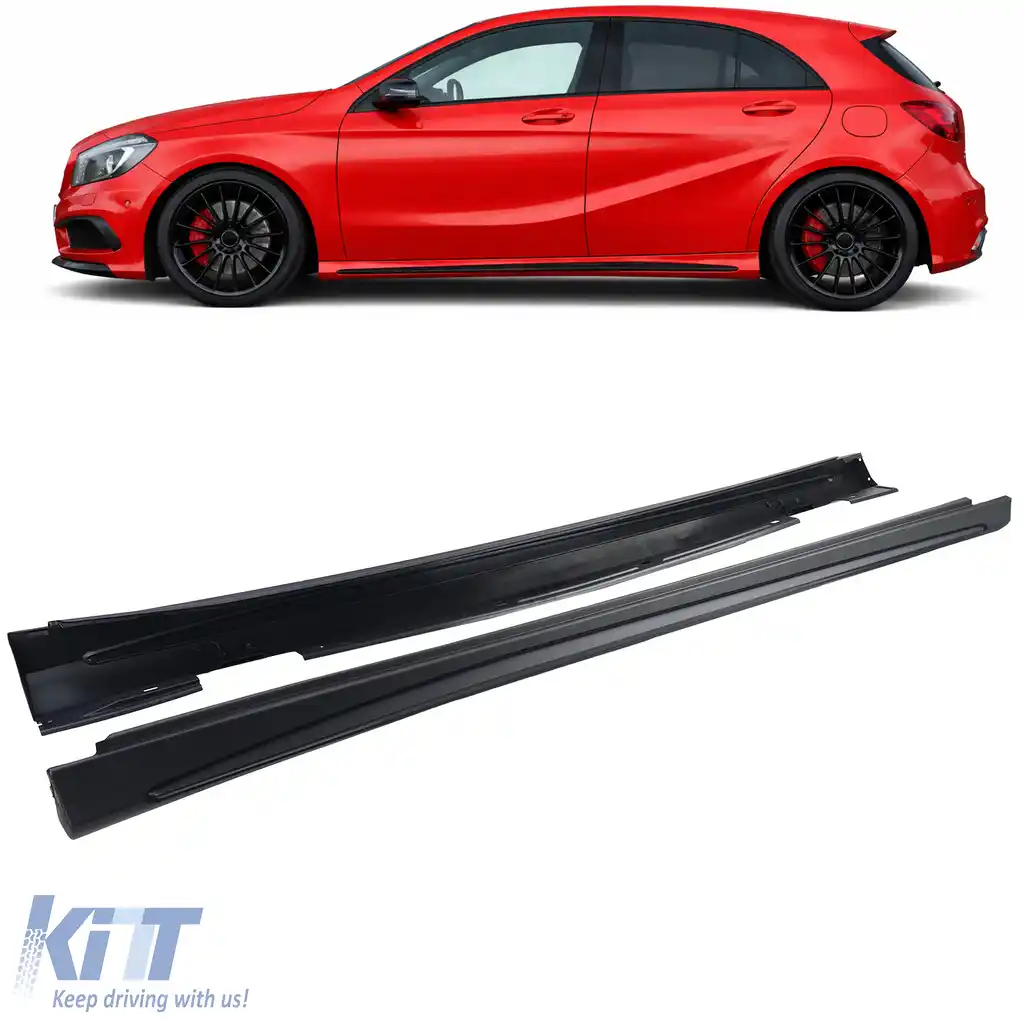 Praguri laterale versiune sport potrivite pentru Mercedes A-Class W176 2012-2018