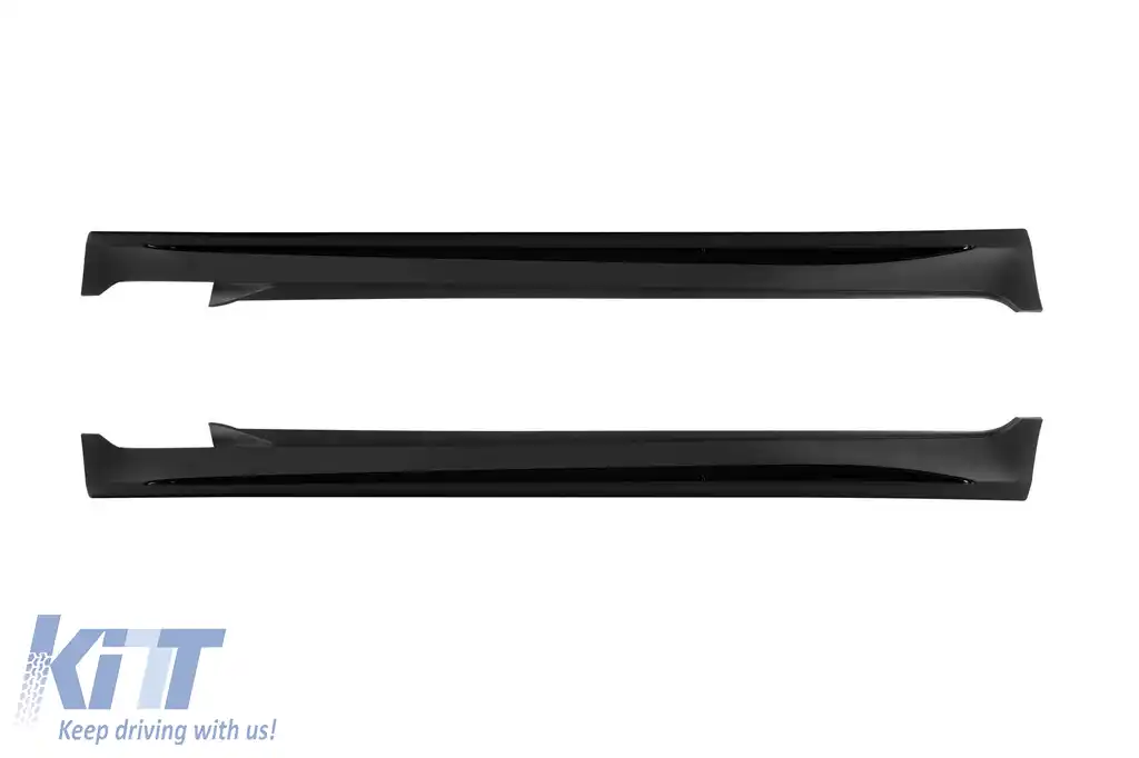 Praguri tip 63 potrivite pentru Mercedes GLC X253 2015-2022 cu garnitură neagră