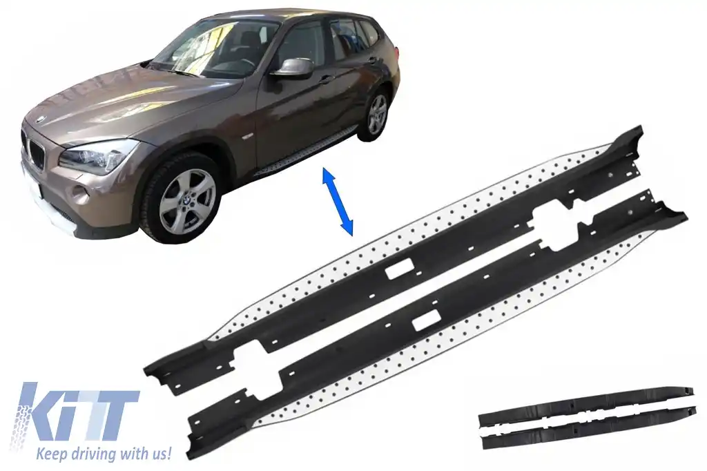 Praguri Trepte Laterale compatibil cu BMW X1 E84 (2009-2014)-image-6099802