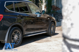 Praguri Trepte Laterale compatibil cu BMW X3 F25 (2011-2017)-image-6082182