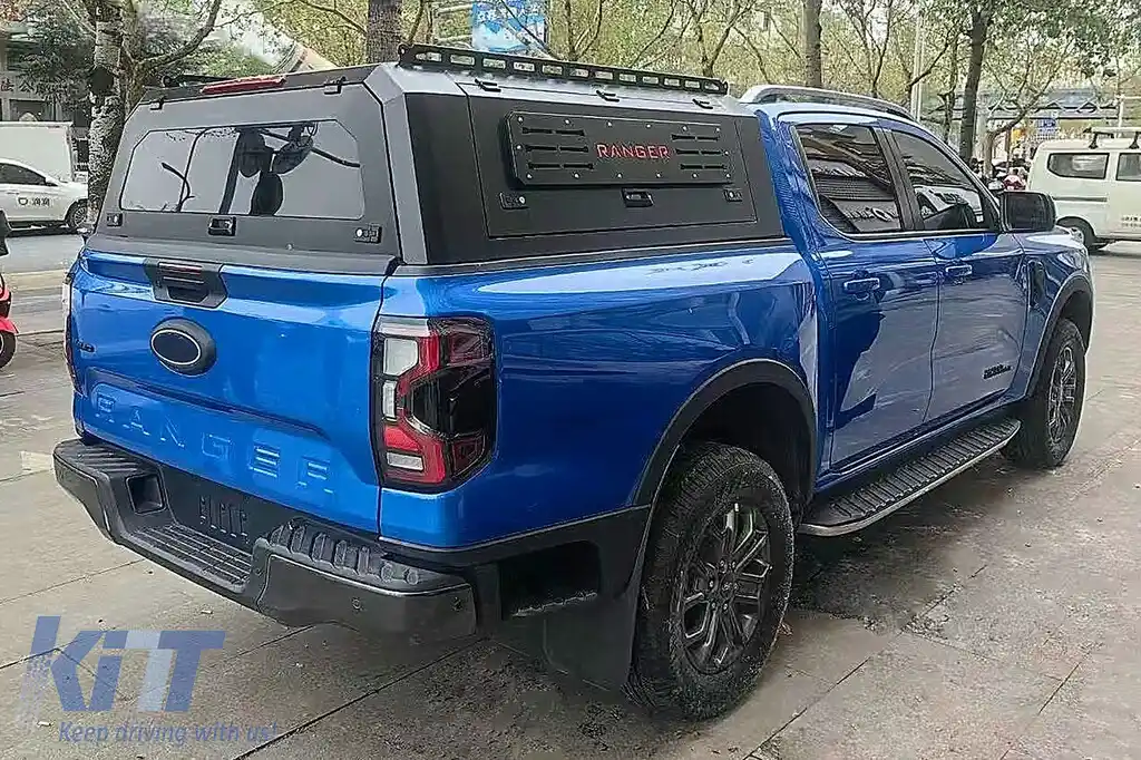 Praguri trepte laterale compatibil cu Ford Ranger T6 Cabina Dubla (2011-2020)-image-6114841