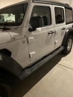 Praguri trepte laterale compatibil cu Jeep Wrangler JL (2018-Up) 4 Usi-image-6079017