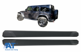 Praguri trepte laterale compatibil cu Jeep Wrangler JL (2018-Up) 4 Usi-image-6079690
