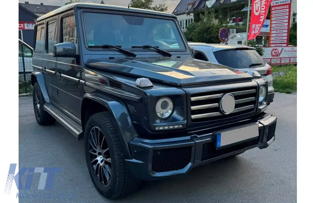 Praguri Trepte Laterale compatibil cu Mercedes G-Class W463 (1989-2018)-image-6299320