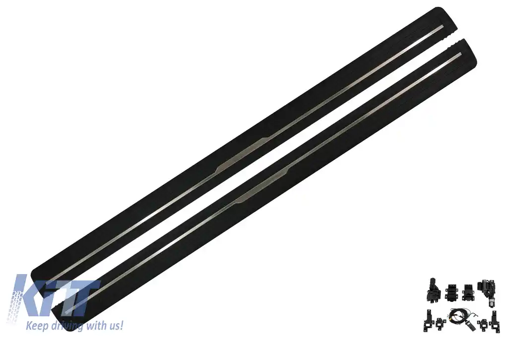 Praguri Trepte Laterale Electrice Compatibil cu AUDI Q7 4M (2016-2019) Off-Road SUV