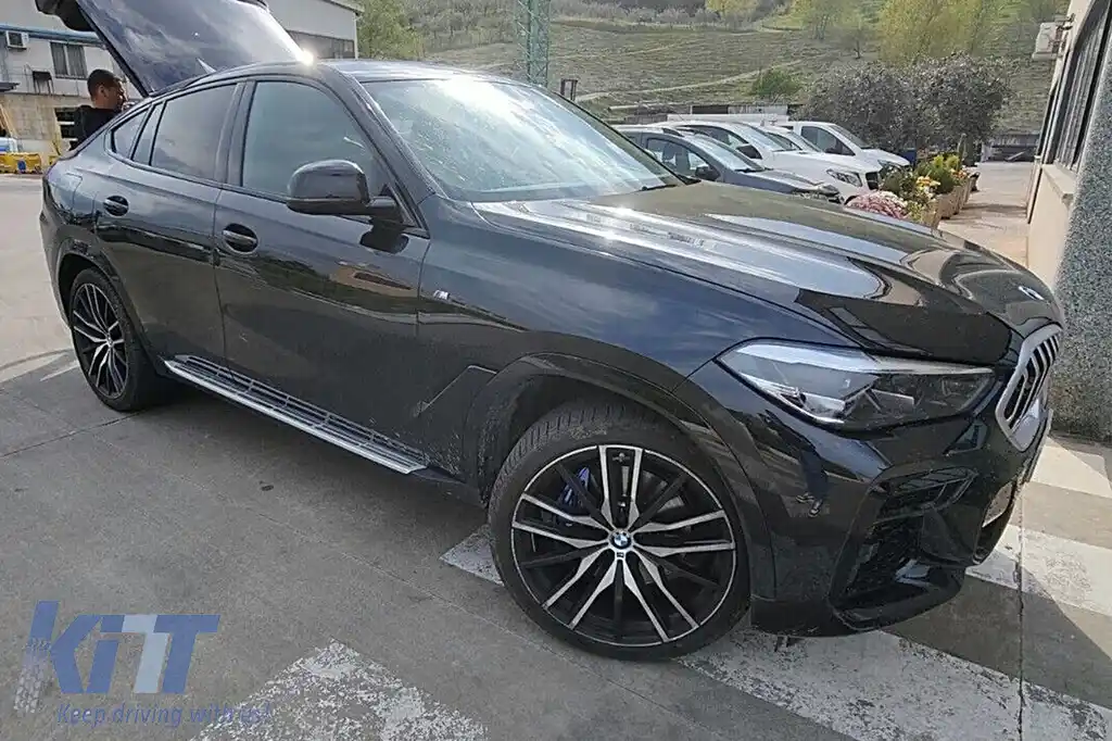 Praguri Trepte Laterale SUV compatibil cu BMW X6 G06 (10.2019-)-image-6099880
