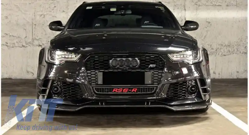 Prelungire Bara Fata compatibil cu Audi A6 C7 4G RS6 (2011-2018) Carbon-image-6041129
