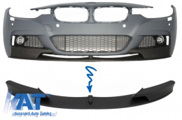 Prelungire Bara Fata compatibil cu BMW Seria 3 F30 F31 (2011-up) M-Performance Design-image-6000633