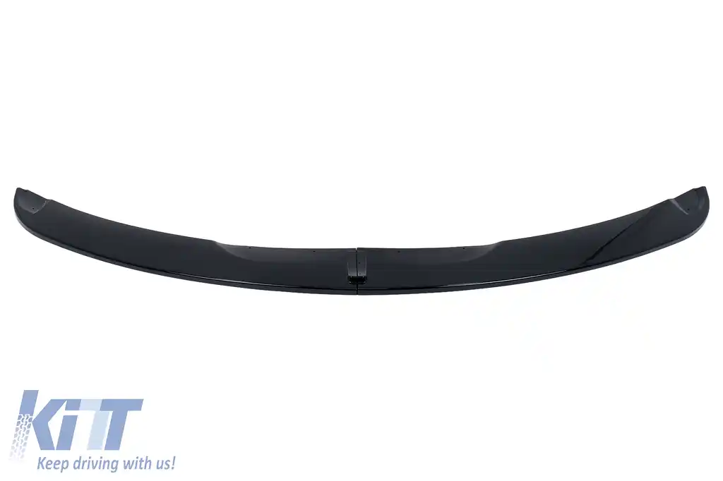 Prelungire Bara Fata compatibil cu BMW Seria 3 E90 E91 Sedan Touring LCI (2008-2011) Negru Lucios