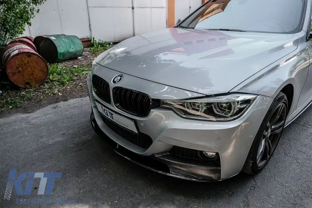 Prelungire Bara Fata compatibil cu BMW Seria 3 F30 F31 (2011-2019) M-Sport Design Carbon Film-image-6101324