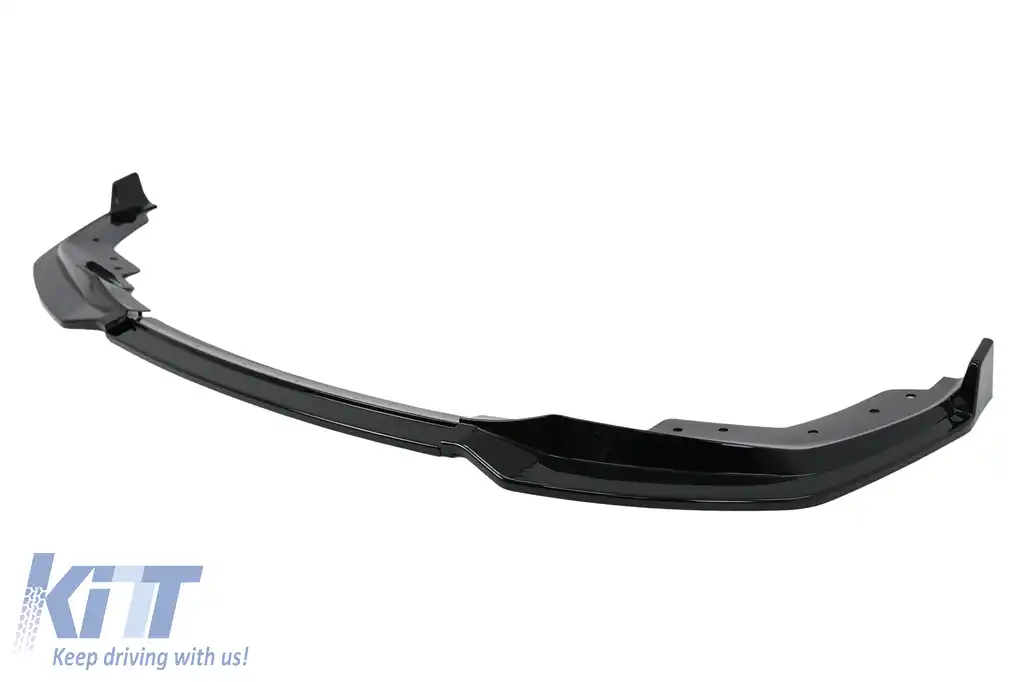 Prelungire Bara Fata compatibil cu BMW Seria 3 G20 Sedan G21 Touring (2018-2022) M Sport Negru Lucios-image-6100935