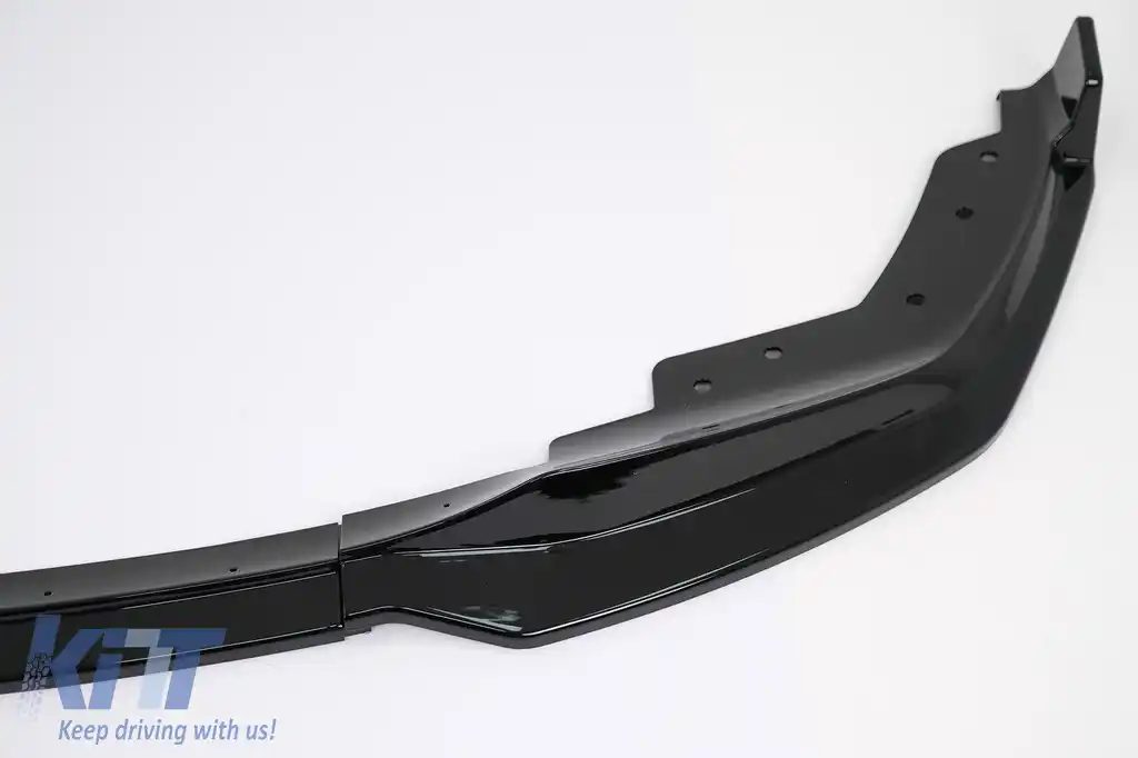 Prelungire Bara Fata compatibil cu BMW Seria 3 G20 Sedan G21 Touring (2018-2022) M Sport Negru Lucios-image-6100936