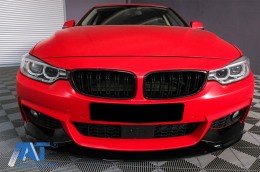 Prelungire Bara Fata compatibil cu BMW Seria 4 F32 F33 F36 (2013-03.2019) M Design Negru Lucios-image-6084601