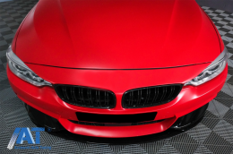 Prelungire Bara Fata compatibil cu BMW Seria 4 F32 F33 F36 (2013-03.2019) M Design Negru Lucios-image-6084602