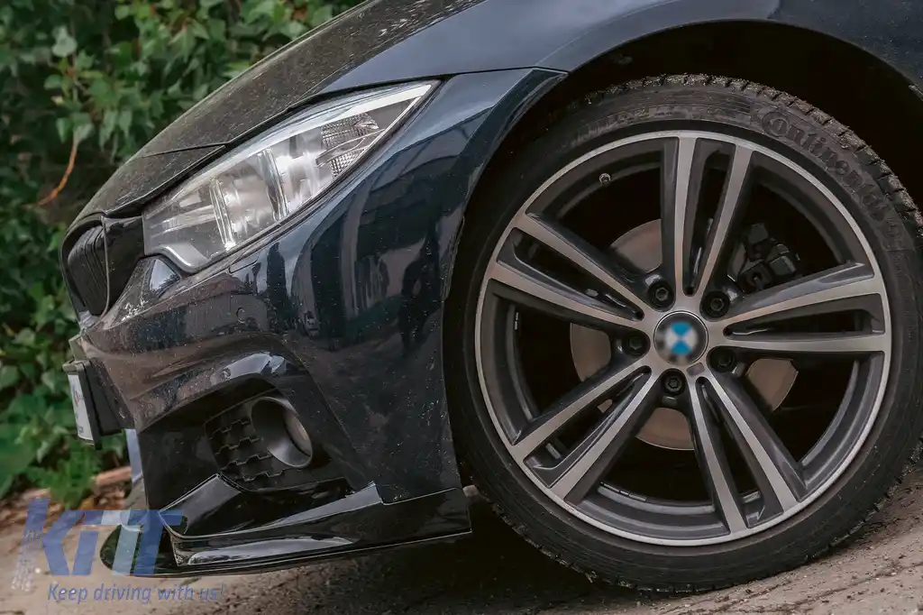Prelungire Bara Fata compatibil cu BMW Seria 4 F32 F33 F36 (2013-03.2019) M Design Negru Lucios-image-6093797