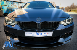Prelungire Bara Fata compatibil cu BMW Seria 4 F32 F33 F36 (2013-03.2019) M-Performance Carbon Film Coating-image-6079395