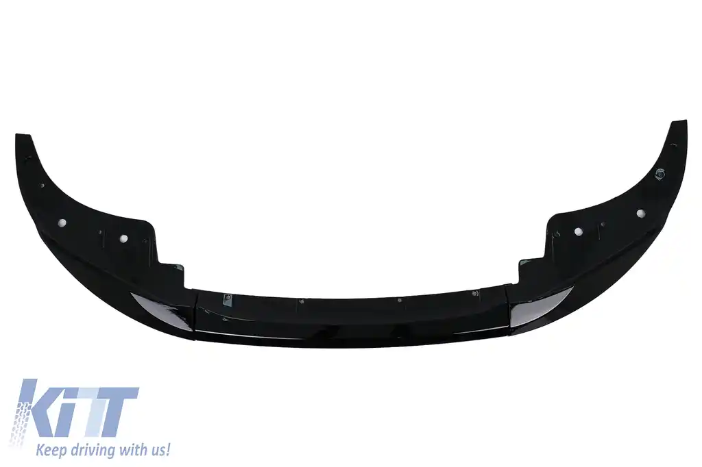 Prelungire Bara Fata compatibil cu BMW Seria 4 G22 Coupe G23 Cabrio G26 Gran Coupe (2020-Up) M Sport Negru Lucios-image-6100555