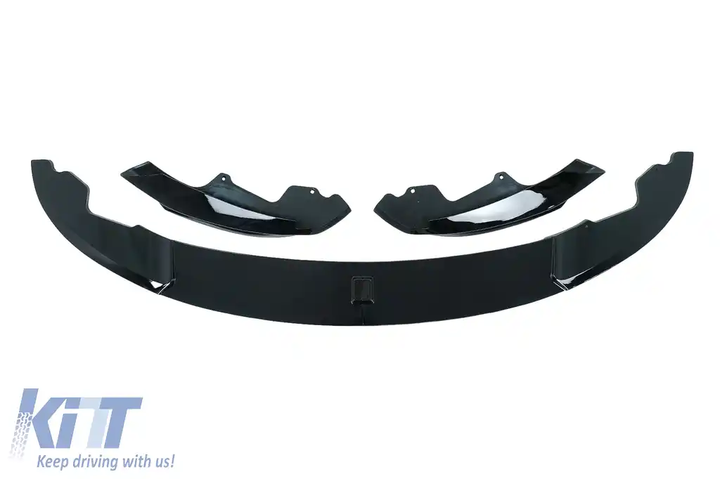 Prelungire Bara Fata compatibil cu BMW Seria 4 F32 F33 F36 (2013-03.2019) M Design Negru Lucios-image-6100902