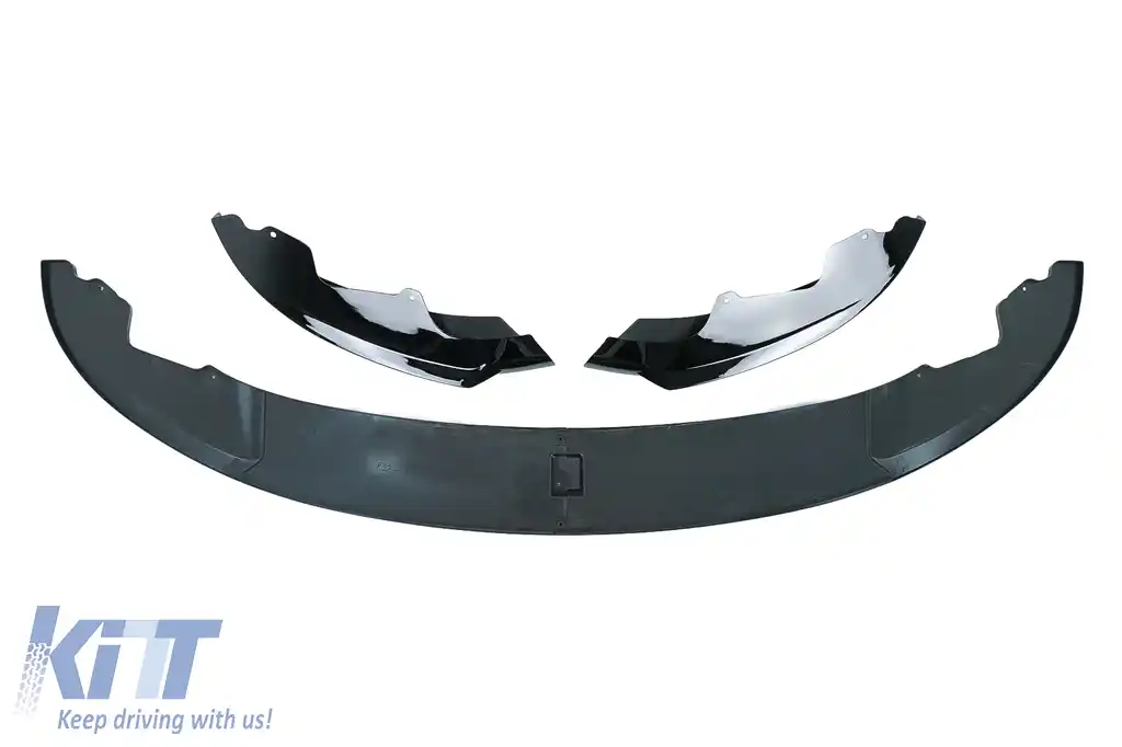 Prelungire Bara Fata compatibil cu BMW Seria 4 F32 F33 F36 (2013-03.2019) M Design Negru Lucios-image-6107996