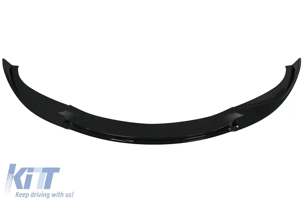 Prelungire Bara Fata compatibil cu BMW Seria 5 E60 E61 Bara M5 OE (2003-2010) Negru Lucios-image-6083780