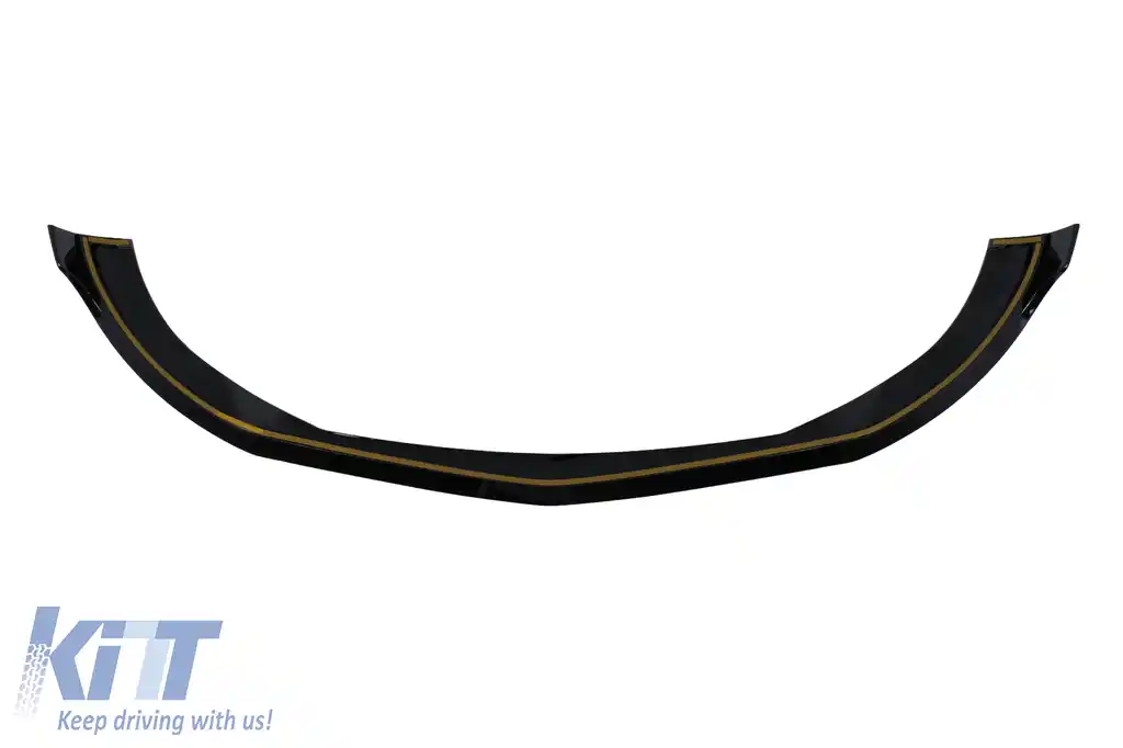 Prelungire Bara Fata compatibil cu Mercedes S-Class W223 Limousine Sport Line (2020-) Negru Lucios-image-6128196