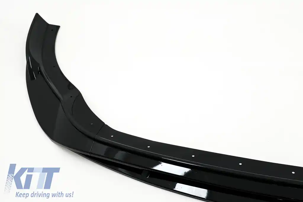 Prelungire Bara Fata compatibil cu VW Golf 8 R (2020-Up) Negru Lucios-image-6092322