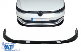 Prelungire Bara Fata compatibil cu VW Golf 8 (2020-Up) Standard Negru Lucios-image-6089938
