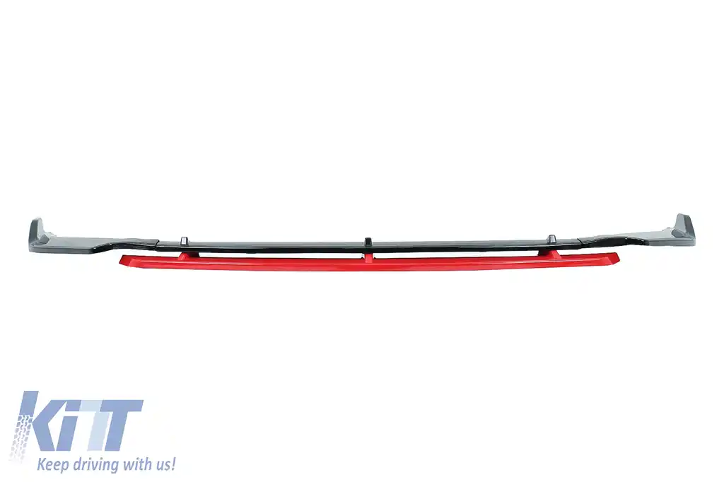 Prelungire Bara Fata compatibil cu VW Polo AW MK6 (2018-up) Negru Lucios