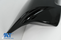 Prelungire Bara Fata cu Capace oglinzi si Difuzor & Tobe Ornamente compatibil cu BMW Seria 5 F10 F11 Sedan Touring (2015-2017) M-Performance Design-image-6072105