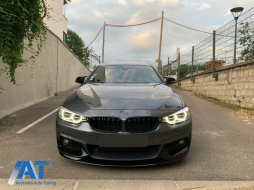 Prelungire Bara Fata cu Capace oglinzi si Eleron Portbagaj compatibil cu BMW Seria 4 F36 (2014-03.2019) M-Performance Design-image-6084254
