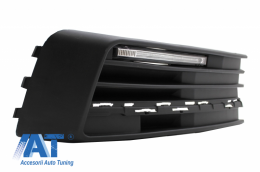 Prelungire Bara Fata Extensie Add-on cu Lumini de zi cu LED DRL compatibil cu VW Transporter T6 (2015-up)-image-6052789