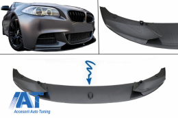 Prelungire Bara Fata Film Carbon compatibil cu BMW Seria 5 F10 F11 (2011-2017) M-Performance Design-image-6026186