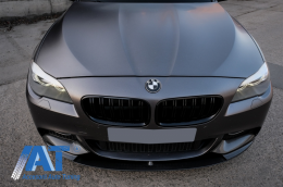 Prelungire Bara Fata Film Carbon compatibil cu BMW Seria 5 F10 F11 (2011-2017) M-Performance Design-image-6058421