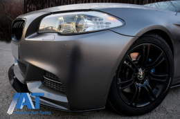 Prelungire Bara Fata Film Carbon compatibil cu BMW Seria 5 F10 F11 (2011-2017) M-Performance Design-image-6058423