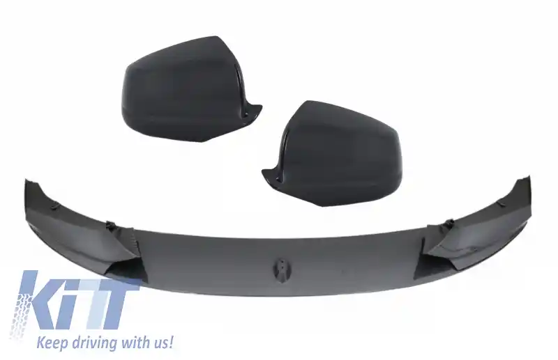 Prelungire Bara Fata Film Carbon compatibil cu BMW Seria 5 F10 F11 (2011-2013) si Capace oglinzi M-Performance Design