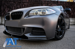 Prelungire Bara Fata Film Carbon compatibil cu BMW Seria 5 F10 F11 (2011-2013) si Capace oglinzi M-Performance Design-image-6058462