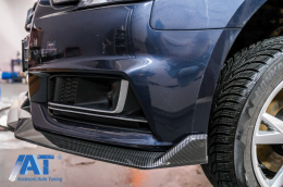Prelungire Bara Fata Lip compatibil cu Audi A4 B9 8W S-Line (2016-2018) Carbon Look-image-6078227