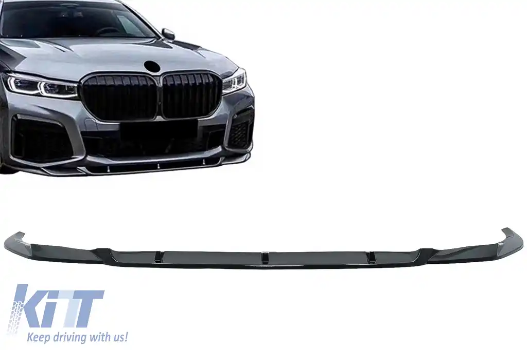 Prelungire Bara Fata Negru Lucios compatibil cu BMW 7 Series G11 G12 LCI M Sport (02.2019-) Negru Lucios