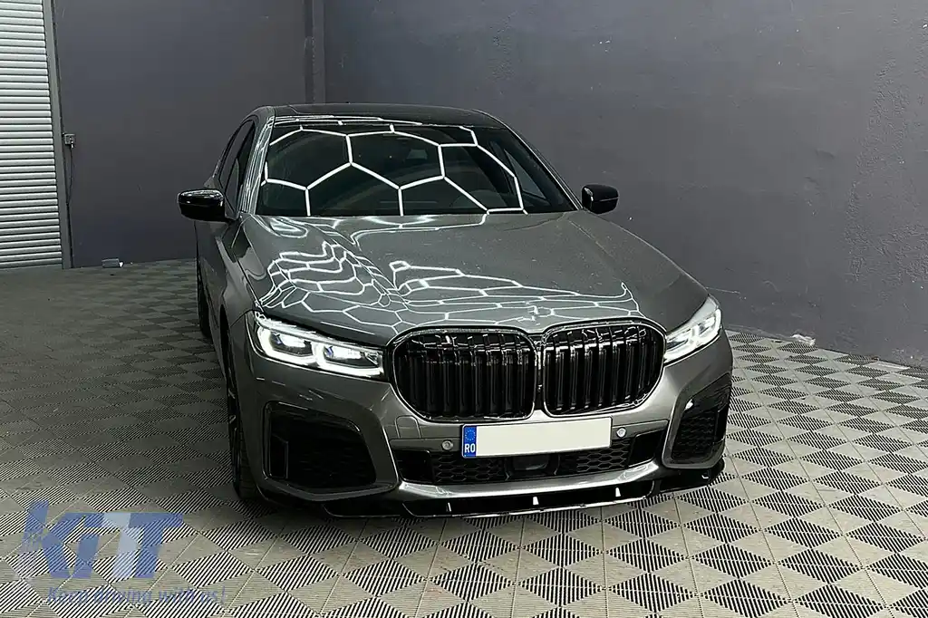 Prelungire Bara Fata Negru Lucios compatibil cu BMW 7 Series G11 G12 LCI M Sport (02.2019-) Negru Lucios-image-6102118