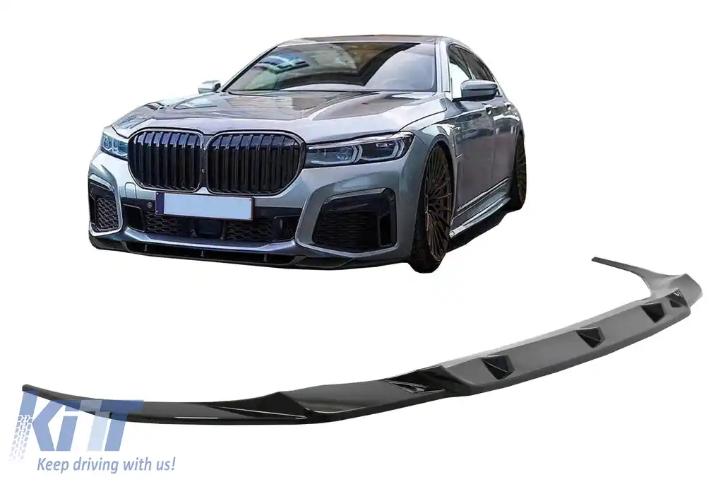 Prelungire Bara Fata Negru Lucios compatibil cu BMW 7 Series G11 G12 LCI M Sport (02.2019-) Negru Lucios