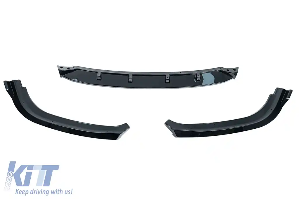 Prelungire Bara Fata Negru Lucios compatibil cu BMW Seria 5 G30 G31 (2017-2019) M Sport Design-image-6100963