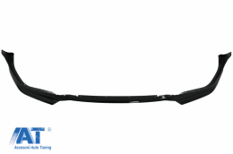 Prelungire Bara Fata si Extensii Praguri Laterale compatibil cu BMW Seria 3 G20 Sedan G21 Touring (2018-up) M Sport Negru Lucios-image-6084949